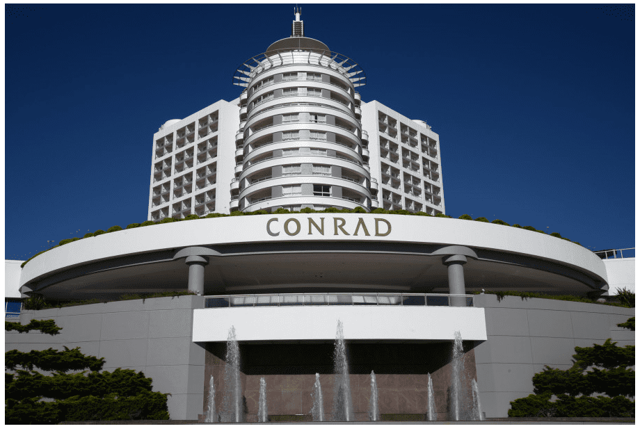 cotenovoseg apresenta imagem de Conrad Resort & Casino