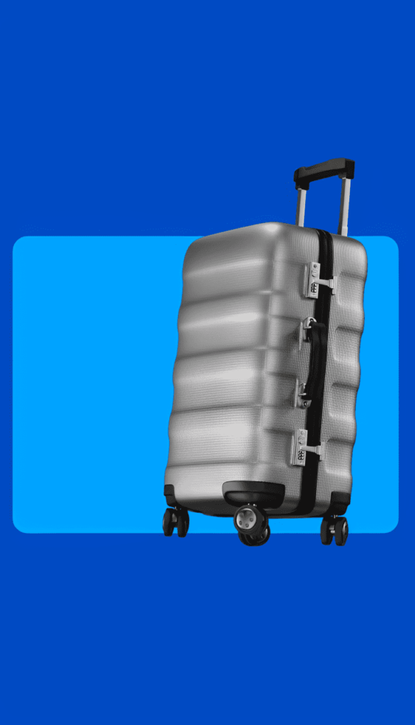 mala para viajar com seguro viagem cote novo seguro de viagem